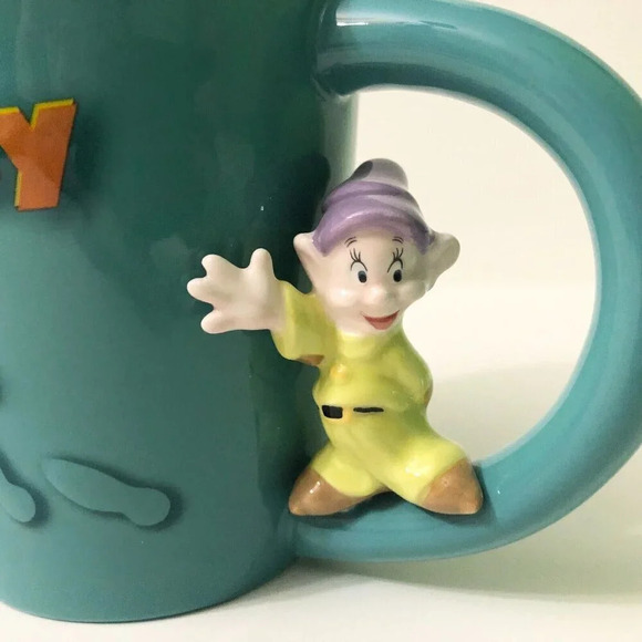Walt Disney World Dopey  Coffee Mug 3D Snow White Character Disney Parks - Picture 12 of 16